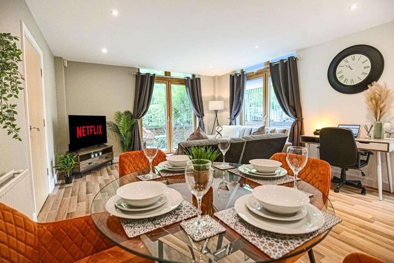 Campbell Park Apartment - City Centre - Free Parking, Balcony, Super-Fast Wifi And Smart Tv With Netflix By Yoko Property Milton Keynes Ngoại thất bức ảnh